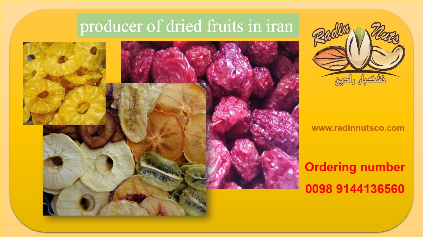 producer of dried fruits in iran