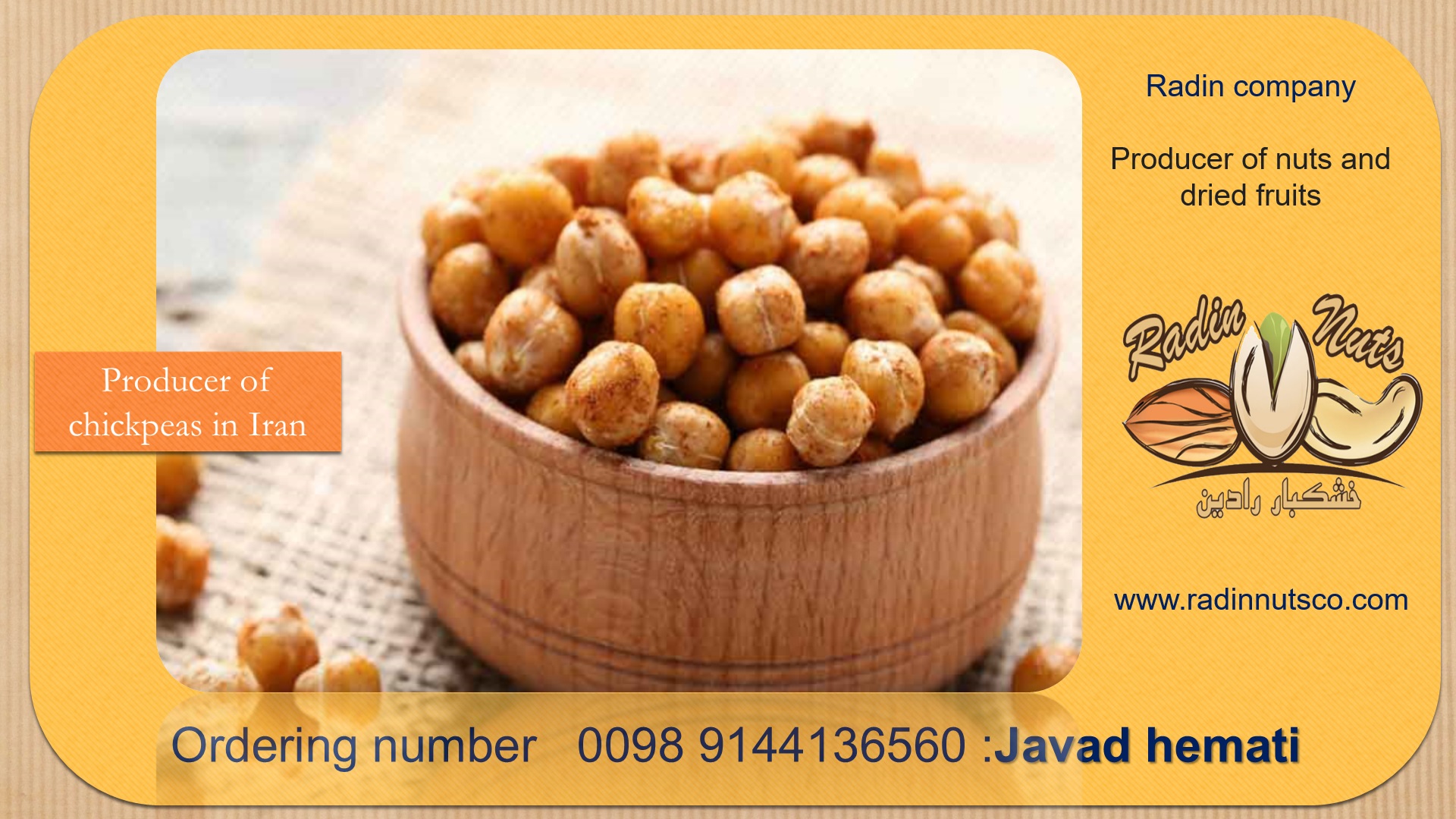 Uses of chickpeas